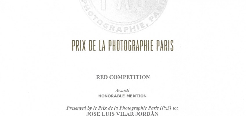 Mención Honorífica en el Concurso Prix de la Photographie Paris (PX3)